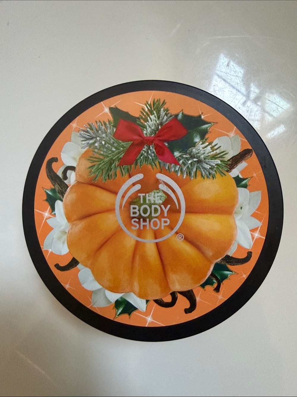 The Body Shop Vanilla Pumpkin Fragranced Softening Body Butter 6.8oz Rare